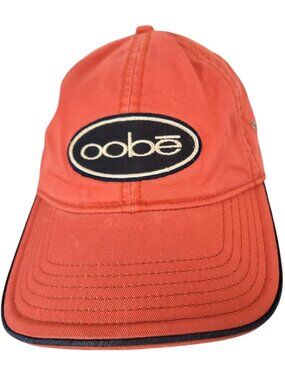 OOBE Outdoor Clothing Co Orange Adjustable Strap Back Hat - Men's OS